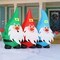 GOOSH 7.5 FT Long Christmas Inflatable Gnomes Three Midgets Holding Hands with Built-in LEDs